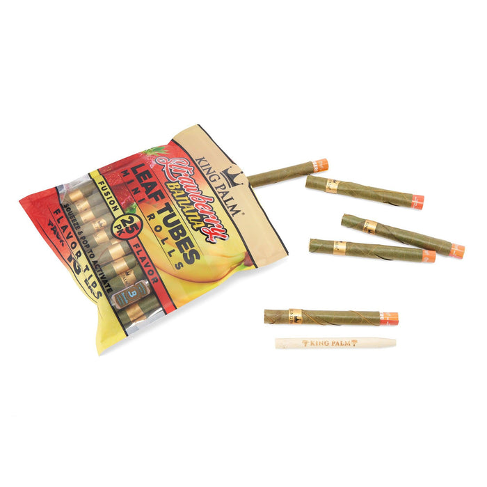 King Palm Fusion Flavor Watermelon Mango x Strawberry Banana 25 Pack