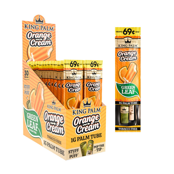 King Palm Flavored Mini 1 Leaf Tubes