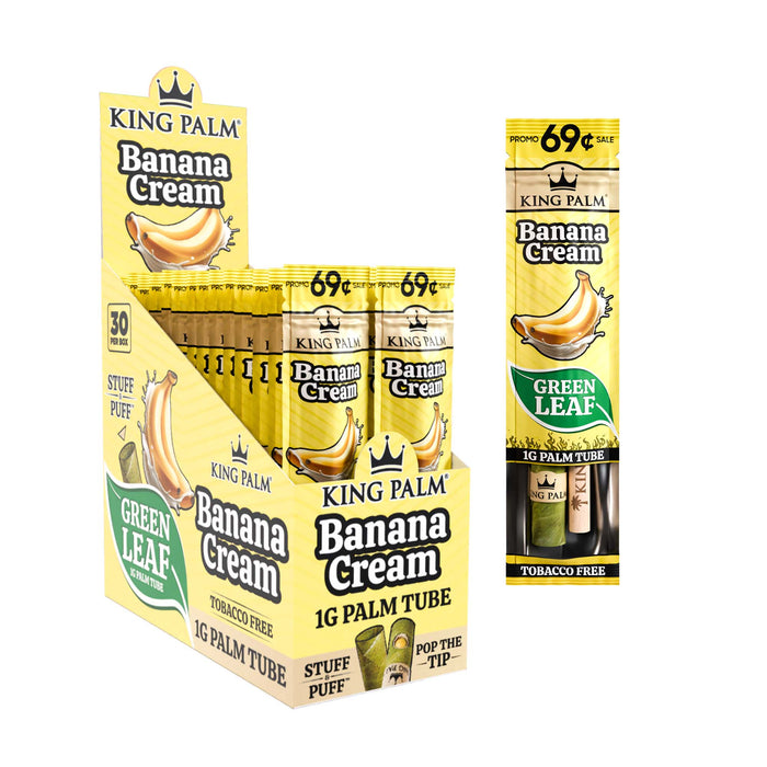 King Palm Flavored Mini 1 Leaf Tubes