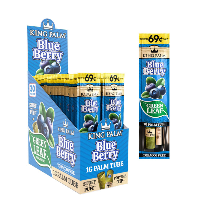 King Palm Flavored Mini 1 Leaf Tubes