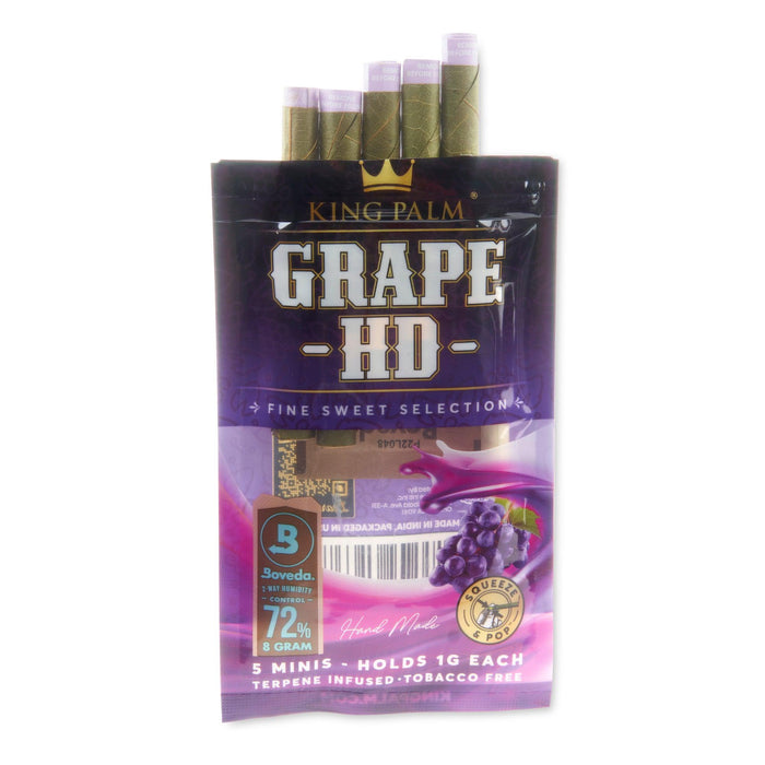 King Palm Mini Flavored Leaf Tubes 5 Pack