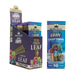 King Palm Blue Grape Green Leaf tobacco-free product packaging on a white background