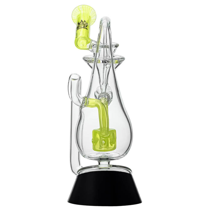 Klein Drop Bottle Puffco Peak OG & Pro Glass Attachment W/ Encaesd Opal | Calibear