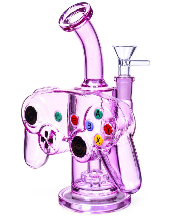 Kush Cargo Game Controller Glass Water Pipe