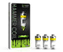 Packaging of Lookah Hammer Coils with three coils on a white background