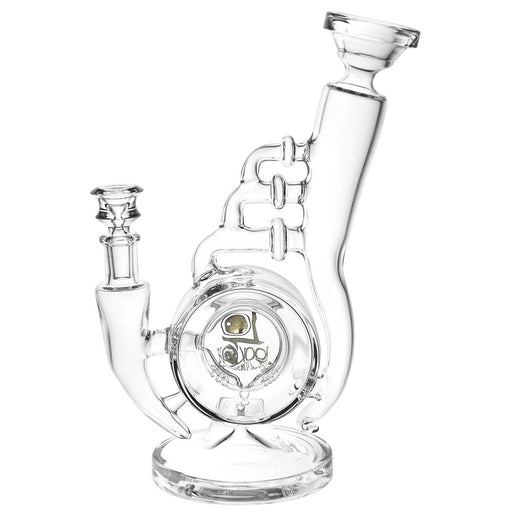 Lookah Glass Recycler Dab Rig clear