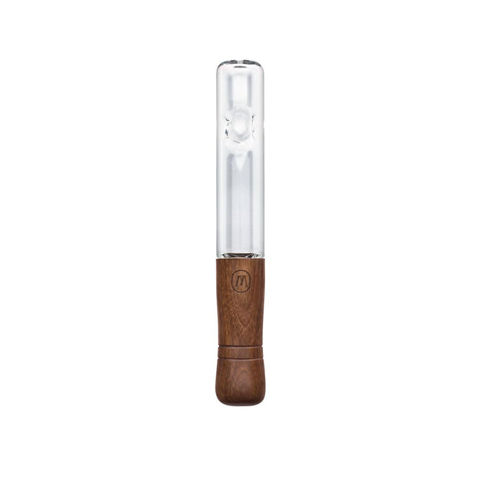 Marley Natural Glass and Walnut Steamroller