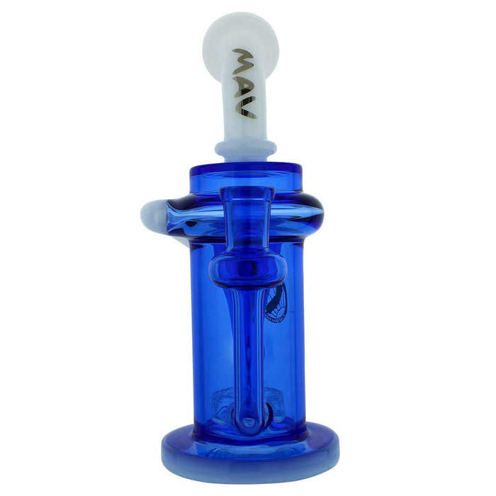 MAV Glass Slitted Puck Klein Recycler - 4 Colors