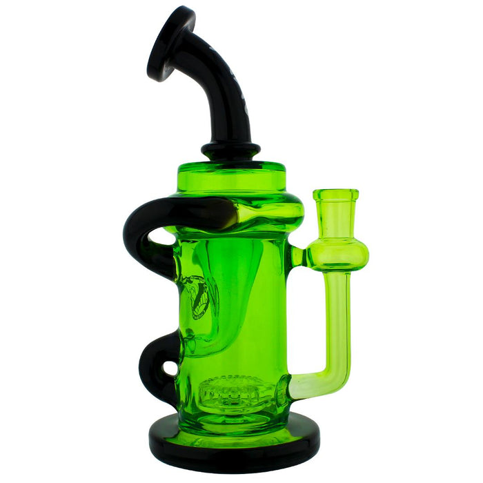 MAV Glass Slitted Puck Klein Recycler - 4 Colors
