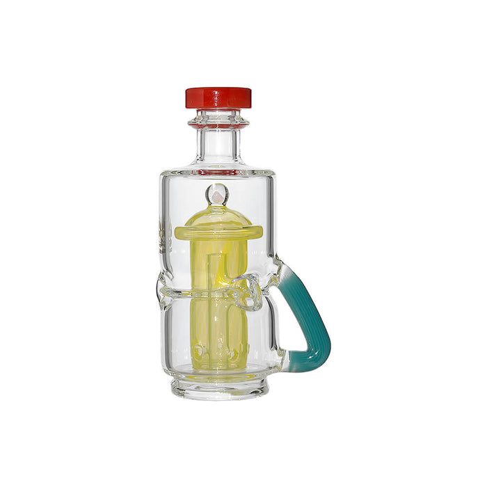 Calibear French Press Recycler Rig Glass Attachment for Puffco Peak OG & Pro