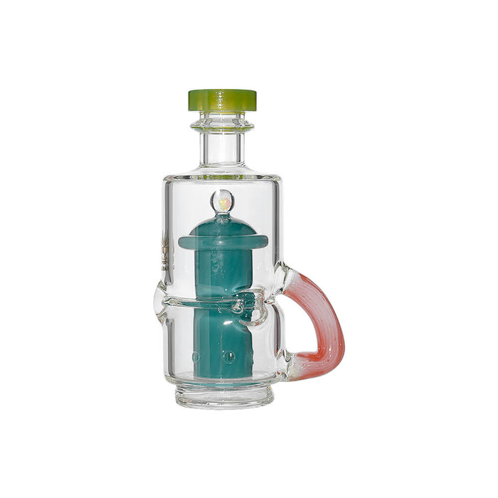 Calibear French Press Recycler Rig Glass Attachment for Puffco Peak OG & Pro