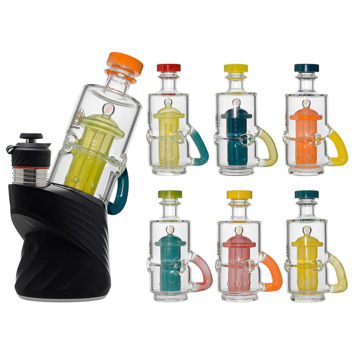 Calibear French Press Recycler Rig Glass Attachment for Puffco Peak OG & Pro