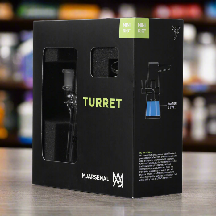 MJ Arsenal Turret Mini Dab Rig dab kit