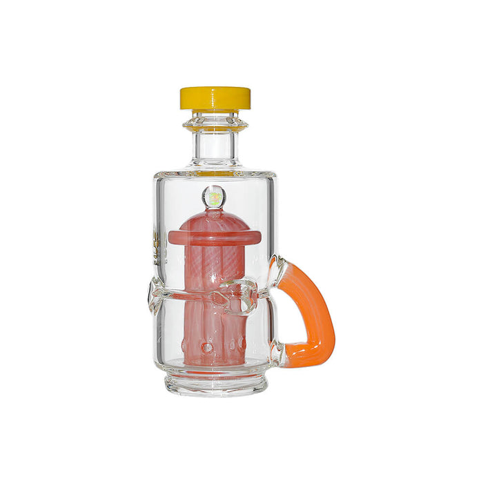 Calibear French Press Recycler Rig Glass Attachment for Puffco Peak OG & Pro