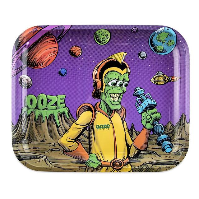 Ooze Metal Rolling Tray Invasion