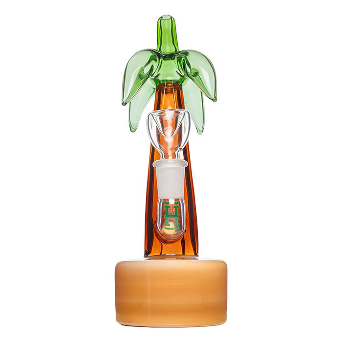 HEMPER Beach Box Palm Tree Water Pipe 7"