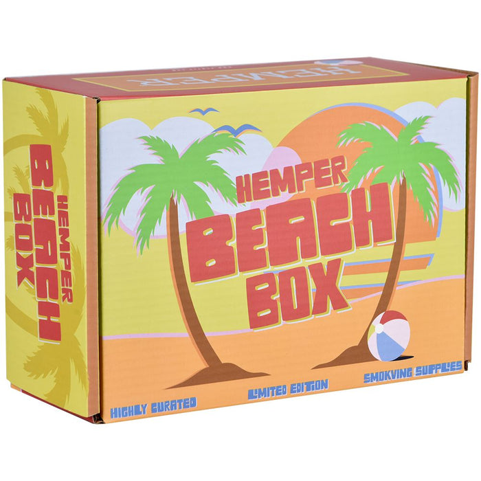 HEMPER Beach Box Palm Tree Water Pipe 7"