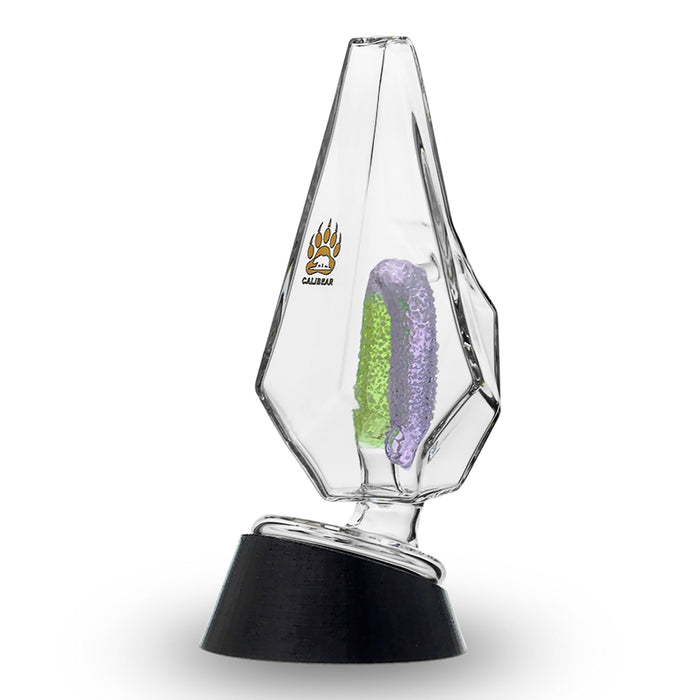 CaliBear Crystal Arch Glass Top for Puffco Peak & Peak Pro