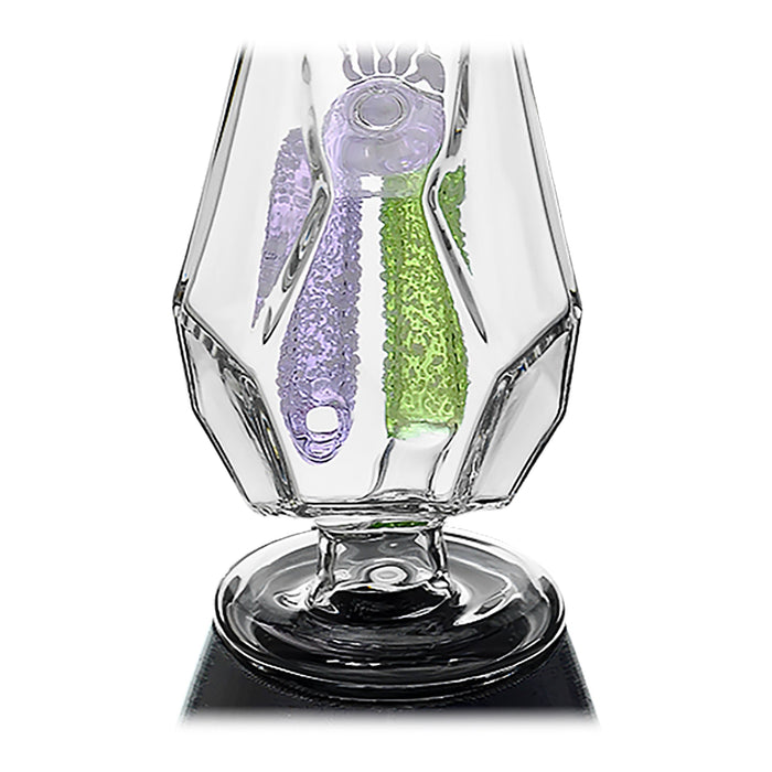 CaliBear Crystal Arch Glass Top for Puffco Peak & Peak Pro