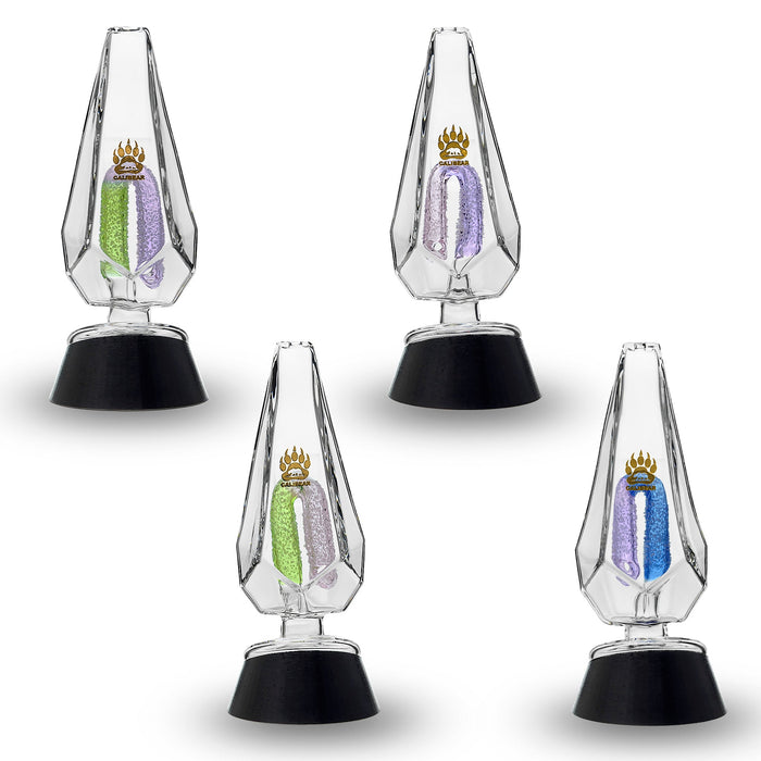 CaliBear Crystal Arch Glass Top for Puffco Peak & Peak Pro
