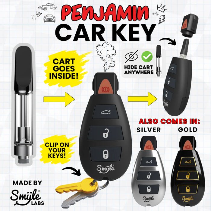Penjamin Car Key Discreet 510 Vape by Smyle Labs Discreet Vaporizers Kush Cargo Penjamin Car Key Discreet 510 Vape by Smyle Labs Discreet Vaporizers Kush Cargo