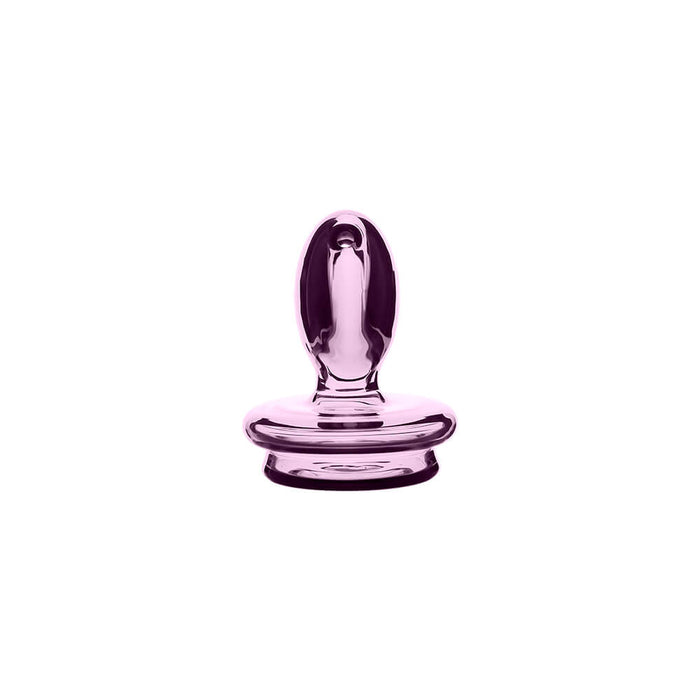 Calibear Pink Heart Dry Puffco Peak Glass Attachment