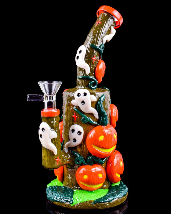 Pumpkin Glow In The Dark Bong