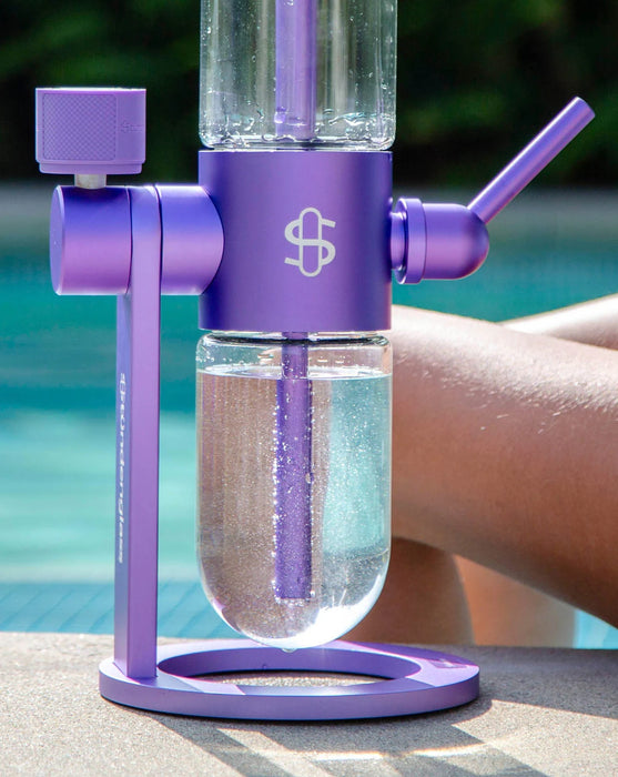Stündenglass Gravity Hookah V3 Purple