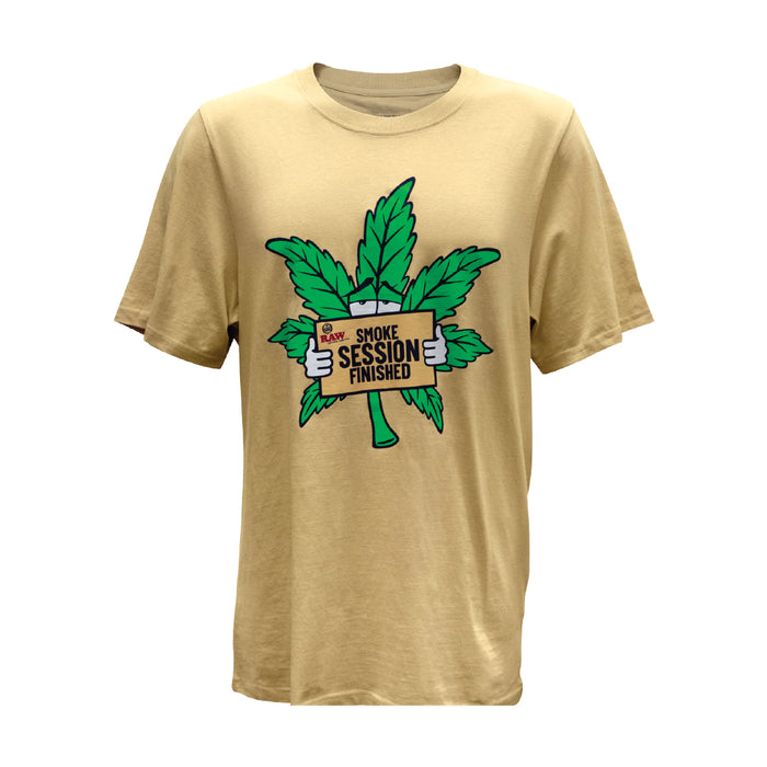 RAW T Shirt Leaf Sesh