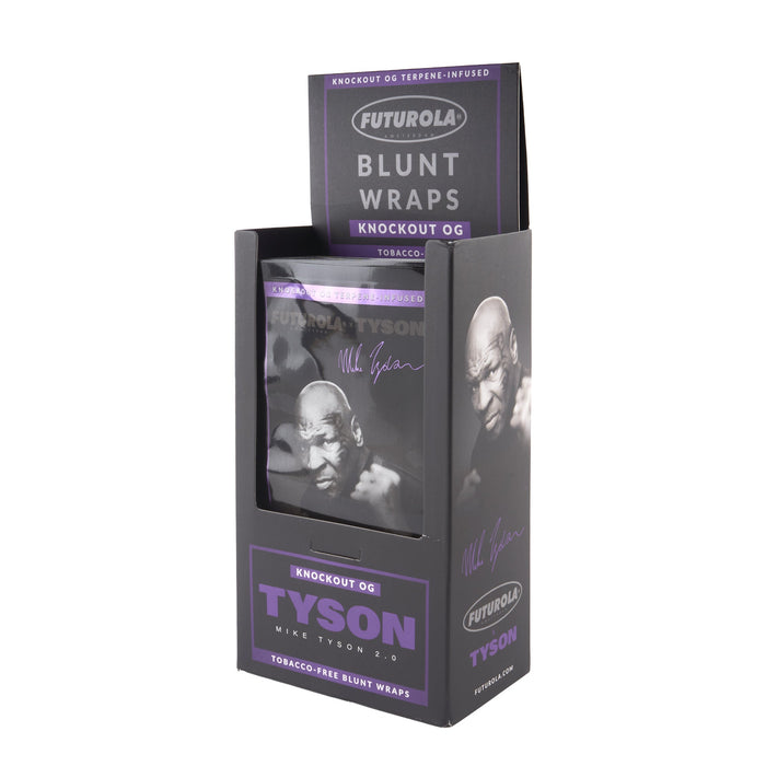 Futurola x Tyson 2.0 Terpene-Infused Blunt Wraps – 12ct