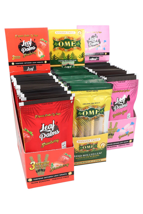 OME Leaf Palms Organic Palm Wraps Pre-Rolls