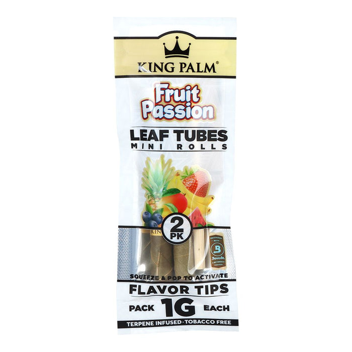 King Palm Hand-Rolled Leaf Wraps Mini 10 Pack Box