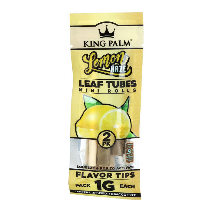 King Palm Hand-Rolled Leaf Wraps Mini 10 Pack Box