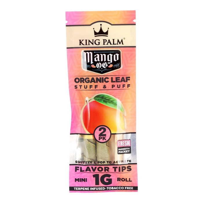 King Palm Hand-Rolled Leaf Wraps Mini 10 Pack Box