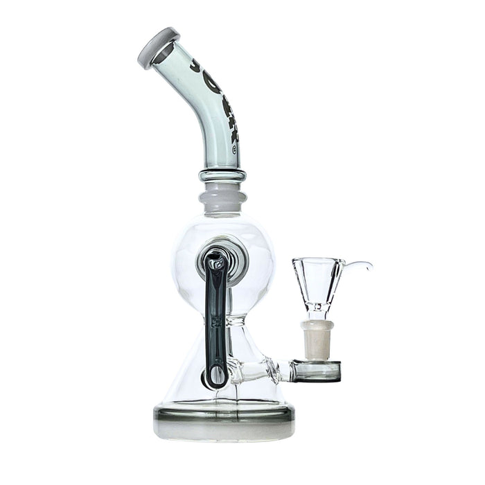 Emerald Orbit 10” Rock Glass Bong