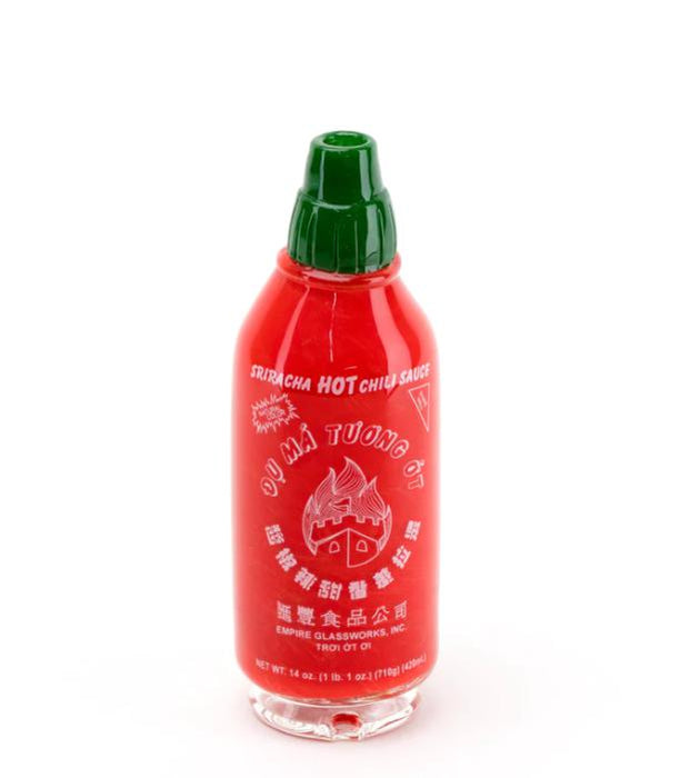 Empire Glassworks Puffco Peak Topper - Sriracha Bottle