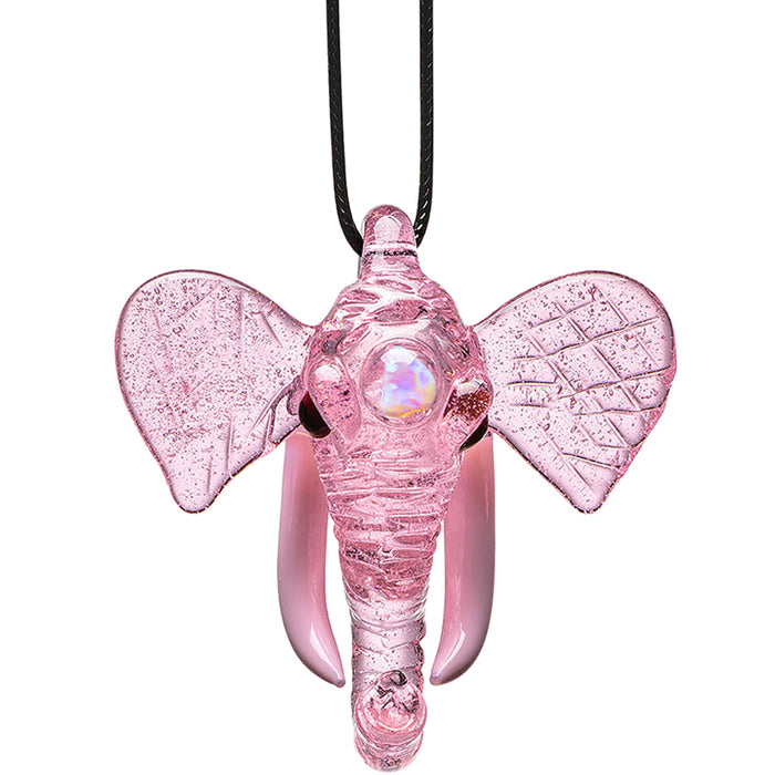 Molten Muse Ethereal Elephant Pendant
