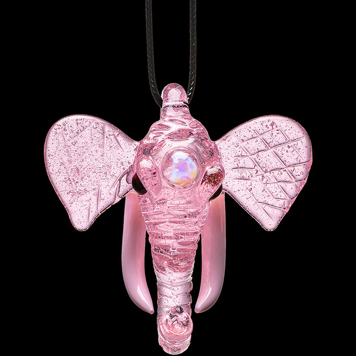 Molten Muse Ethereal Elephant Pendant