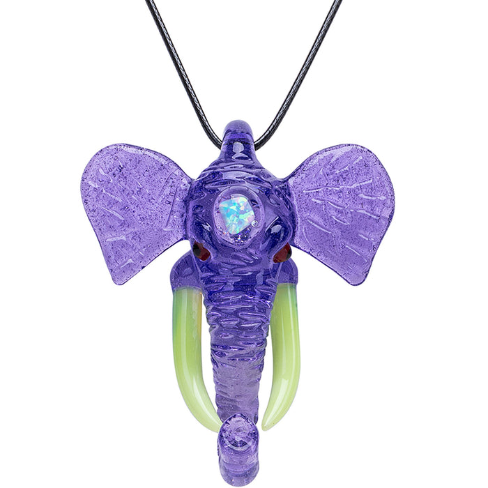 Molten Muse Ethereal Elephant Pendant