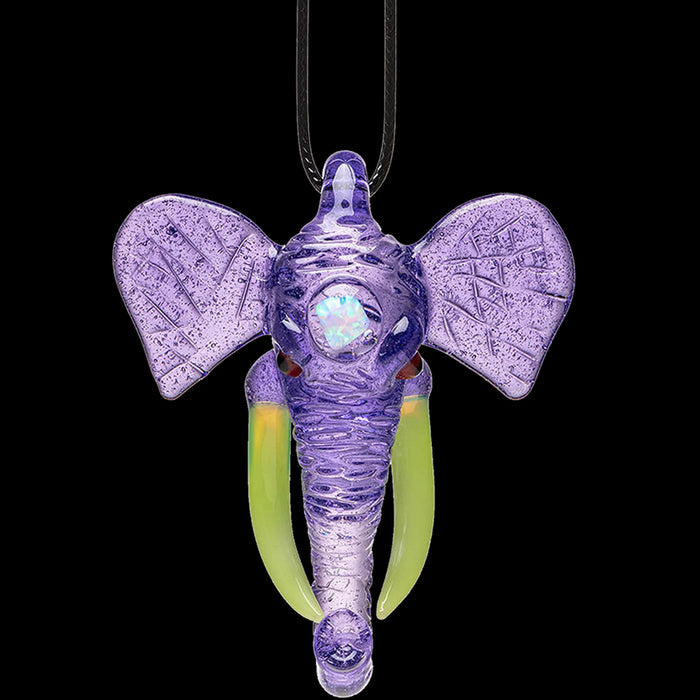 Molten Muse Ethereal Elephant Pendant