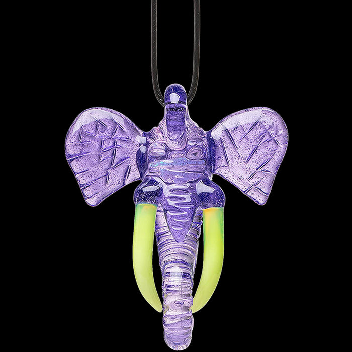 Molten Muse Ethereal Elephant Pendant