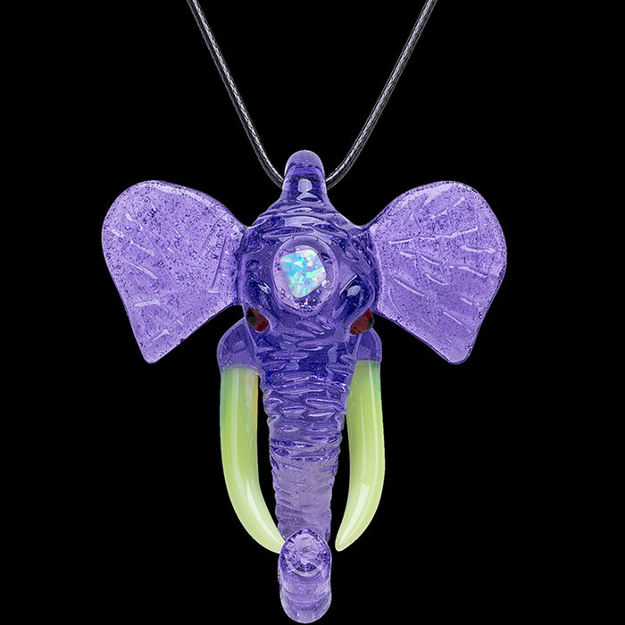 Molten Muse Ethereal Elephant Pendant