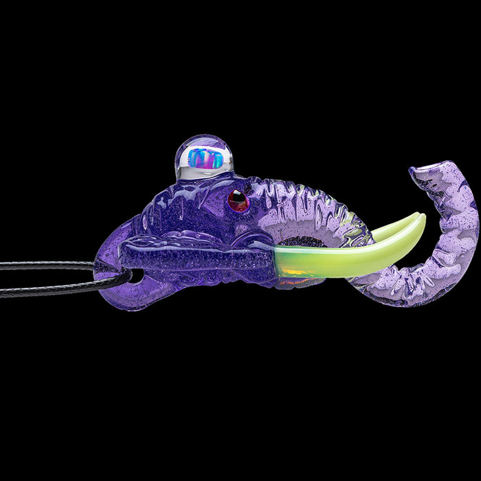 Molten Muse Ethereal Elephant Pendant