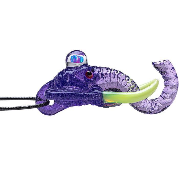 Molten Muse Ethereal Elephant Pendant