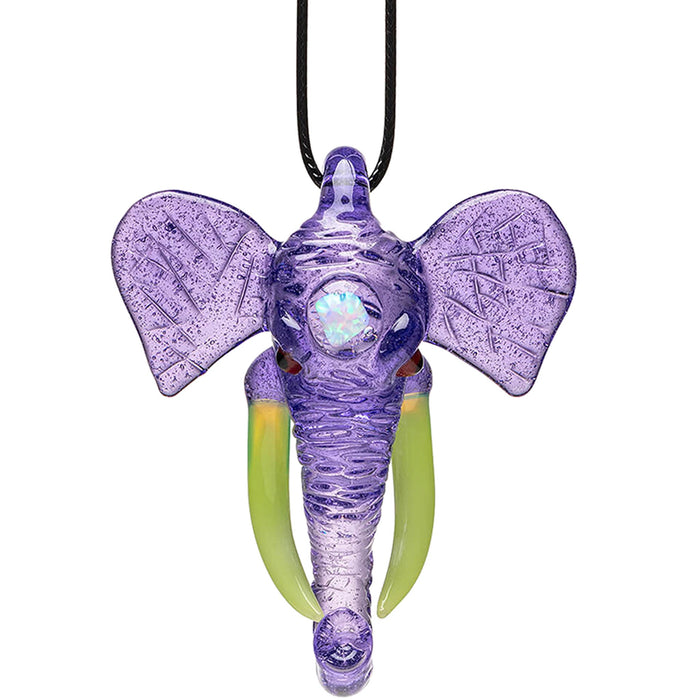 Molten Muse Ethereal Elephant Pendant
