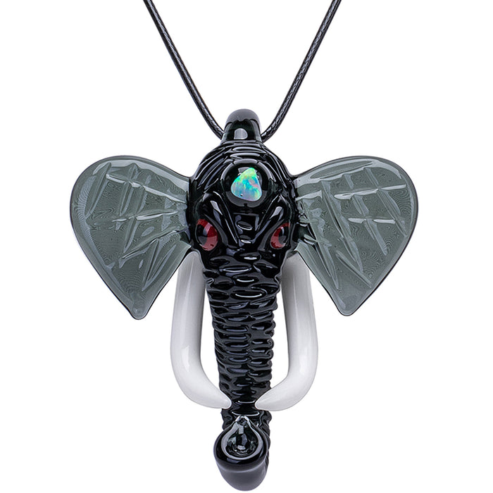 Molten Muse Ethereal Elephant Pendant