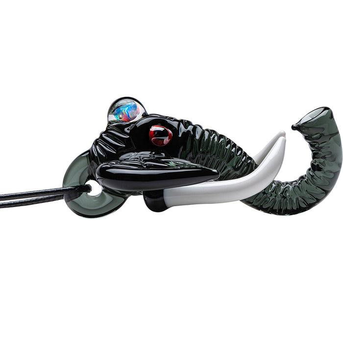 Molten Muse Ethereal Elephant Pendant