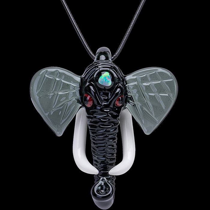 Molten Muse Ethereal Elephant Pendant