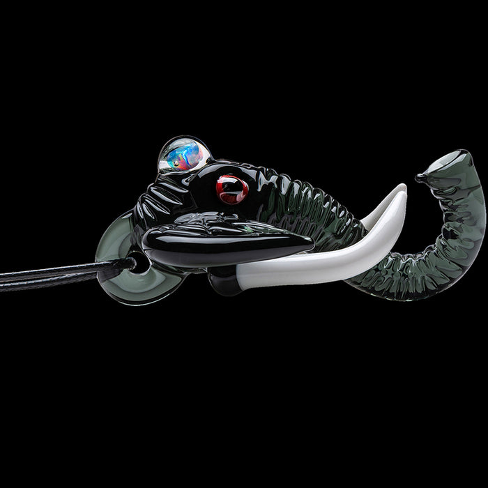 Molten Muse Ethereal Elephant Pendant