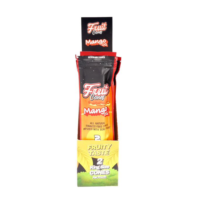 Fruit Cuts Natural Pulp Cones King Size - 6 Flavors